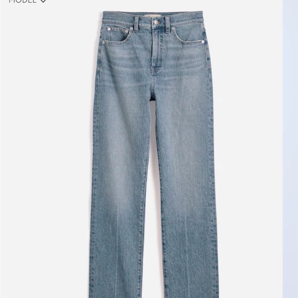Madewell 90s straight jeans